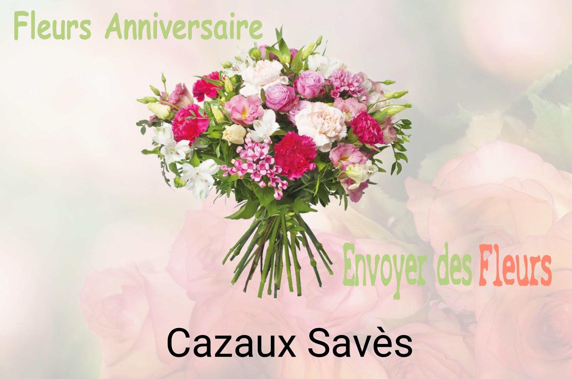 Bouquet de fleurs d’anniversaire livré à Cazaux-Savès