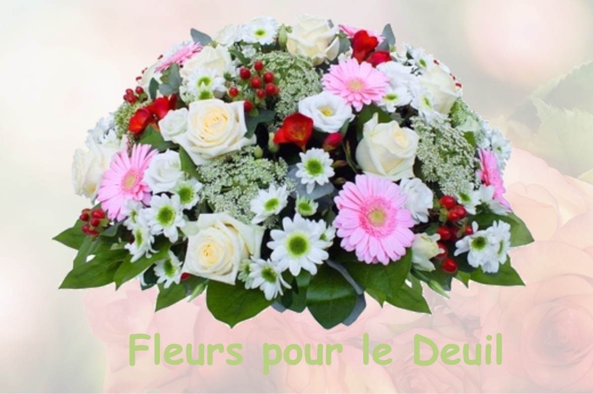 fleurs deuil CAZAUX-SAVES